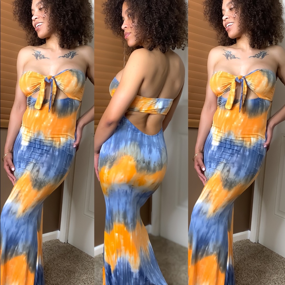Tye dye dress